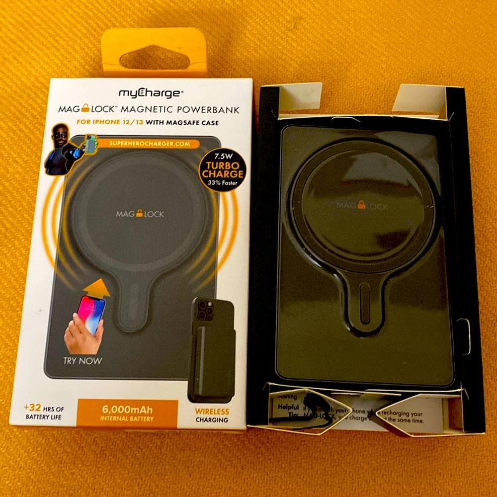 ONLY ONE! Never Used! MAG-LOCK Magnetic Powerbank